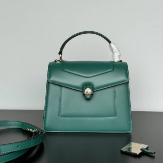 Replica Bvlgari Calfskin Serpenti Forever Crossbody Bag