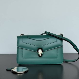 Replica Bvlgari Calfskin Serpenti Forever Shoulder Bag