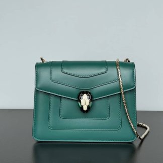 Replica Bvlgari Calfskin Serpenti Forever Shoulder Bag