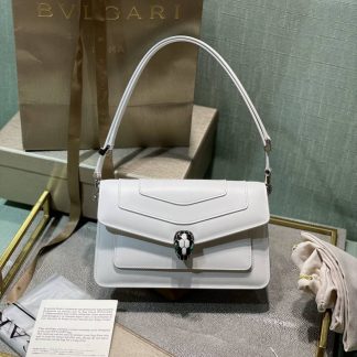 Replica Bvlgari Calfskin Serpenti Forever Shoulder Bag