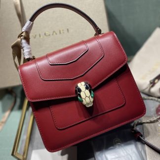 Replica Bvlgari Serpenti Forever Top Handle Bag