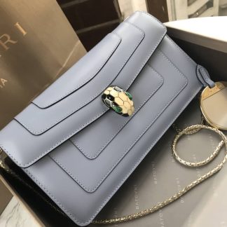 Replica Bvlgari Calfskin Serpenti Forever Shoulder Bag