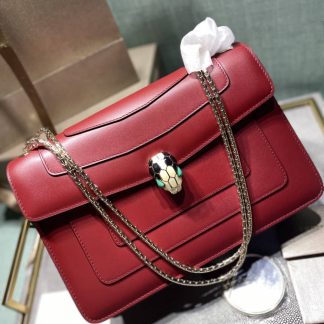 Replica Bvlgari Calfskin Serpenti Forever Crossbody Bag