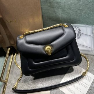 Replica Bvlgari Serpenti Reverse Shoulder Bag