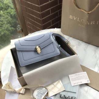 Replica Bvlgari Calfskin Serpenti Forever Crossbody Bag