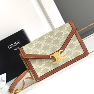 Replica Celine Triomphe Wallet On Chain Mini Shoulder Bag