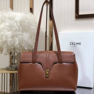 Replica Celine Calfskin Medium Soft 16 Shoulder Bag