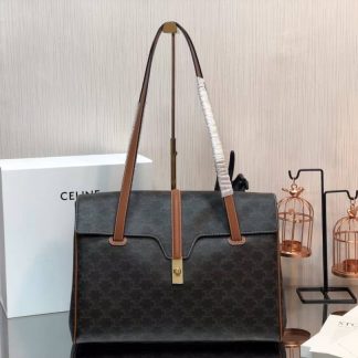 Replica Celine Calfskin Large Soft 16 Shoulder Bag