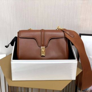 Replica Celine Teen Soft 16 Smooth Calfskin Shoulder Bag