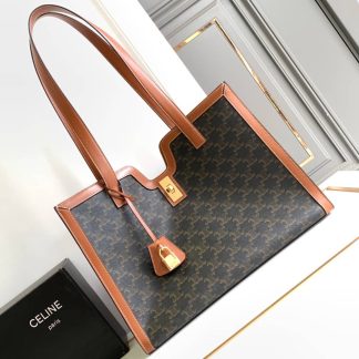 Replica Celine Cabas 16 Smooth Calfskin Tote Bag