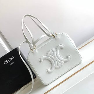 Replica Celine Smooth Calfskintan Folded Cube Bag