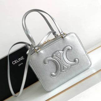 Replica Celine Smooth Calfskintan Folded Cube Bag