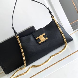 Replica Celine Wiltern Triomphe Chain Shoulder Bag