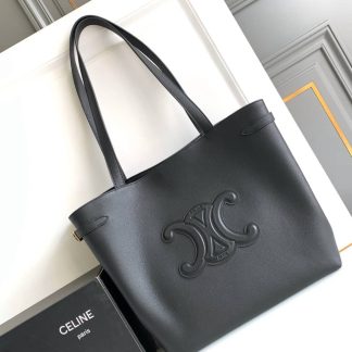 Replica Celine Cabas Anais Cuir Triomphe Grained Calfskin Tote Bag