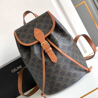 Replica Celine Triomphe Canvas Folco Backpack