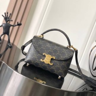 Replica Celine Teen Nino Triomphe Canvas Top Handle Bag