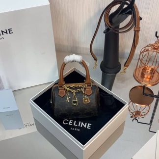 Replica Celine Triomphe Micro Boston Mini Bag