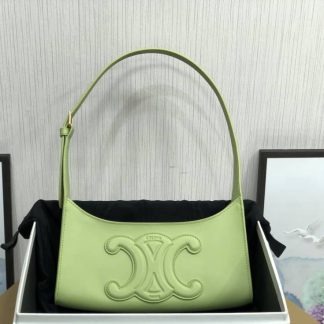 Replica Celine Smooth Calfskin Cuir Triomphe Shoulder Bag