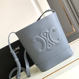 Replica Celine Cuir Triomphe Smooth Calfskin Bucket Bag