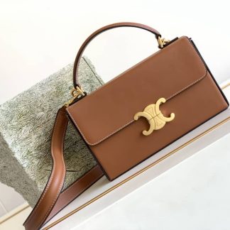 Replica Celine Box Triomphe Calfskin Bag