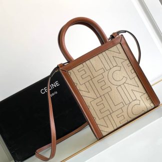 Replica Celine Mini Canvas Vertical Cabas Tote