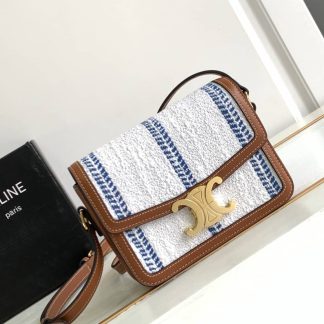 Replica Celine Teen Box Triomphe Crossbody Bag