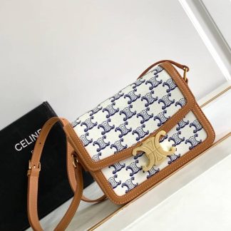 Replica Celine Teen Box Triomphe Crossbody Bag