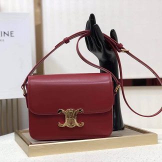 Replica Celine Teen Box Triomphe Crossbody Bag