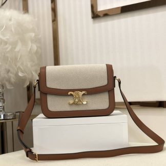 Replica Celine Triomphe Box Crossbody Bag