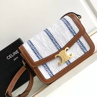 Replica Celine Triomphe Box Crossbody Bag