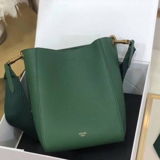 Replica Celine Soft Grained Calfskin Sangle Seau Bucket Bag