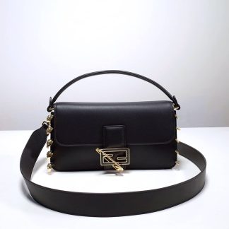 Replica Fendi Brooch Baguette Bag