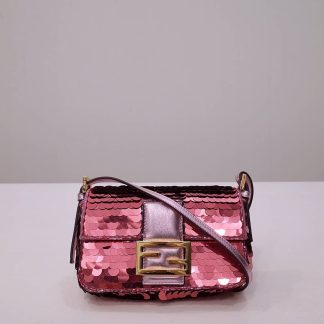 Replica Fendi Baguette Sequin Shoulder Bag