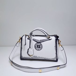 Replica Fendi Joshua Vides By The Way Calfskin Leather Bag