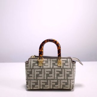 Replica Fendi By The Way Mini FF Boston Bag