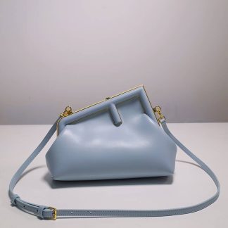 Replica Fendi Calfskin Leather First Clutch Bag