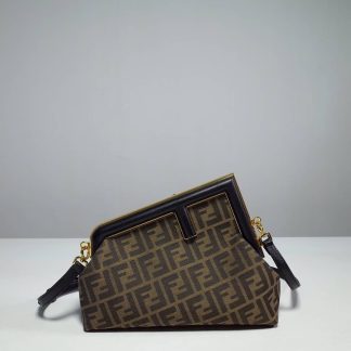 Replica Fendi First Fabric FF Motif Clutch Bag