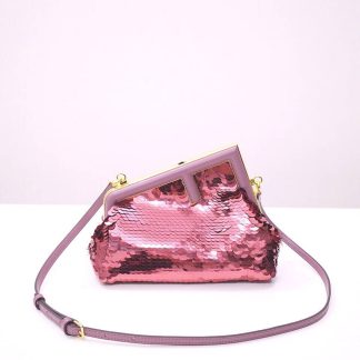 Replica Fendi First Sequin Clutch Bag