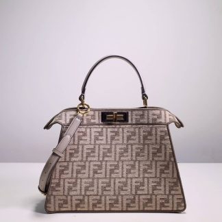 Replica Fendi Peekaboo Iseeu FF Chenille Bag