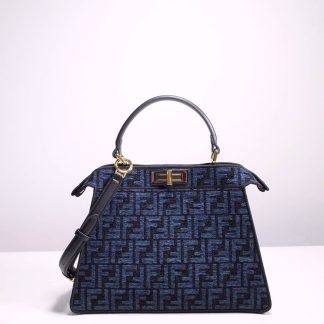 Replica Fendi Peekaboo Iseeu FF Chenille Bag