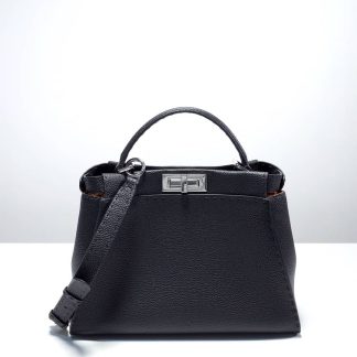 Replica Fendi Selleria Iconic Peekaboo Leather Bag