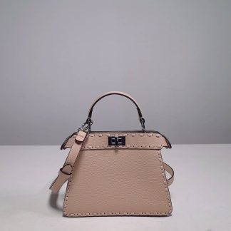 Replica Fendi Peekaboo Iseeu Selleria Bag With Hand-Sewn Topstitches