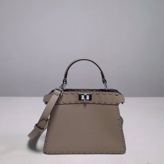 Replica Fendi Peekaboo Iseeu Selleria Bag With Hand-Sewn Topstitches