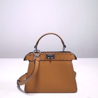 Replica Fendi Peekaboo Iseeu Selleria Bag With Hand-Sewn Topstitches