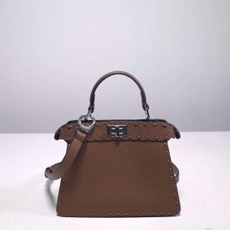 Replica Fendi Peekaboo Iseeu Selleria Bag With Hand-Sewn Topstitches