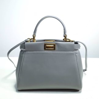 Replica Fendi Nappa Peekaboo Iconic Satchel Bag