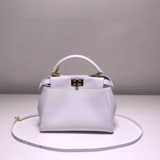 Replica Fendi Nappa Peekaboo Iconic Satchel Bag