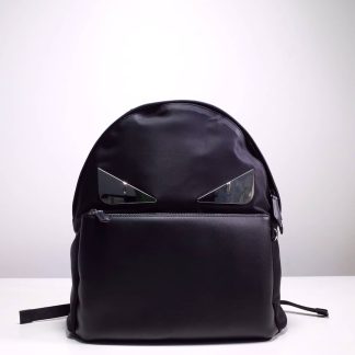 Replica Fendi Bag Bugs Nylon Leather Backpack