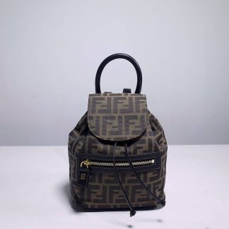 Replica Fendi Zucca Canvas Backpack