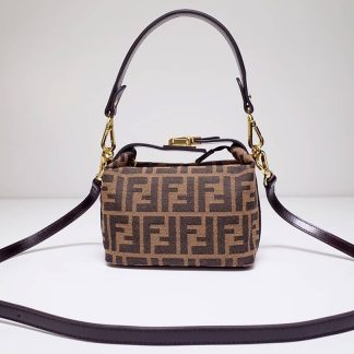 Replica Fendi Vintage Zucca Bento Mini Bag